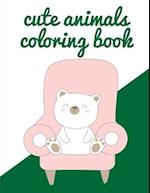 Cute Animals Coloring Book