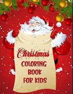 Christmas coloring book for kids.