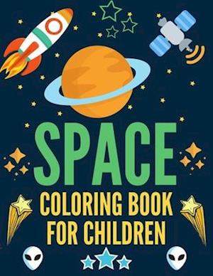 Space Coloring Book for Children