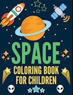 Space Coloring Book for Children