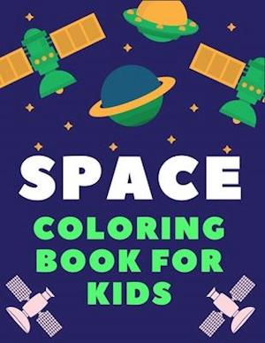 Space Coloring Book for Kids