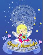 Angel - Mandala - Coloring book