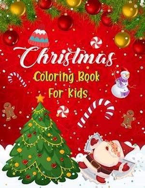 Christmas coloring book for kids.