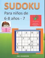 Sudoku para niños de 6 - 8 años - Lleva los rompecabezas de sudoku contigo dondequiera que vayas - 7