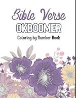 Bible Verse OkBoomer Coloring by Number Book