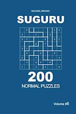 Suguru - 200 Normal Puzzles 9x9 (Volume 8)