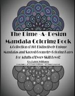 The Dime-A-Design Mandala Coloring Book