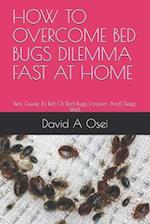 How to Overcome Bed Bugs Dilemma Fast at Home
