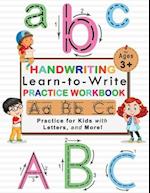 ABC Handwriting Practice Workbook for Kids