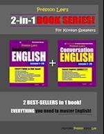 Preston Lee's 2-in-1 Book Series! Beginner English & Conversation English Lesson 1 - 20 For Korean Speakers