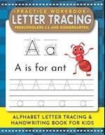 Letter Tracing Book for Preschoolers 3-5 and Kindergarten