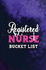 Registered Nurse Bucket List