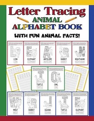 Letter Tracing Animal Alphabet Book