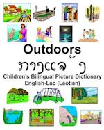 English-Lao (Laotian) Outdoors/&#3713;&#3762;&#3719;&#3777;&#3720;&#3785;&#3719; Children's Bilingual Picture Dictionary