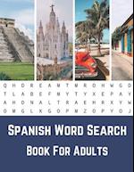 Spanish Word Search Book For Adults