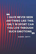 SAMUEL UMTITI Quote Planner For Fc Barcelona Fans