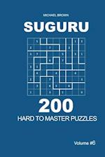 Suguru - 200 Hard to Master Puzzles 9x9 (Volume 6)