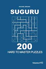 Suguru - 200 Hard to Master Puzzles 9x9 (Volume 10)