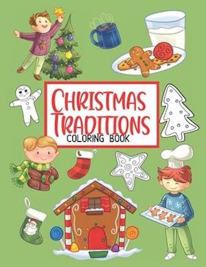 Christmas Traditions Coloring Book