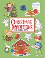 Christmas Traditions Coloring Book