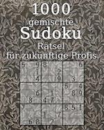 1000 gemischte Sudoku Rätsel für zukünftige Profis