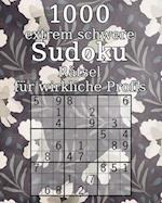 1000 extrem schwere Sudoku Rätsel für wirkliche Profis