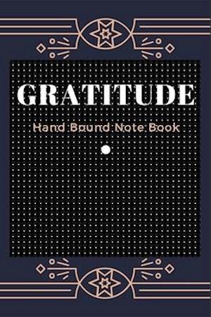 Gratitude hand bound note book