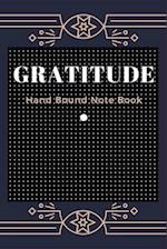 Gratitude hand bound note book