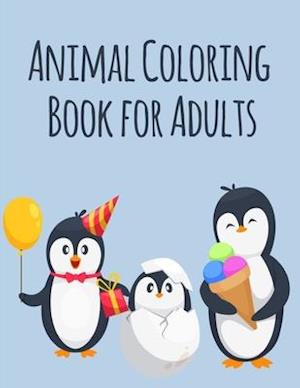 Animal Coloring Book For Adults