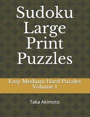 Sudoku Large Print Puzzles