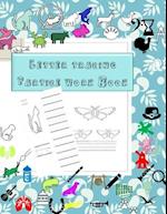 Letter Tracing Practice Work book for pre-schooler