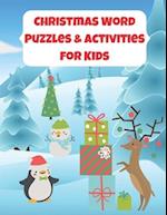 Christmas Word Puzzles & Activities for Kids