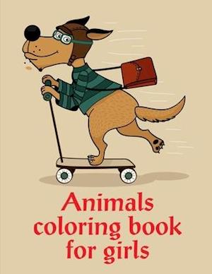 Animals Coloring Book For Girls