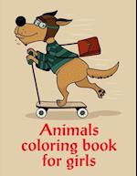 Animals Coloring Book For Girls