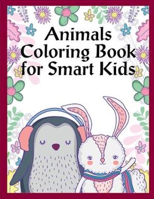 Animals Coloring Book For Smart Kids