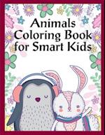 Animals Coloring Book For Smart Kids