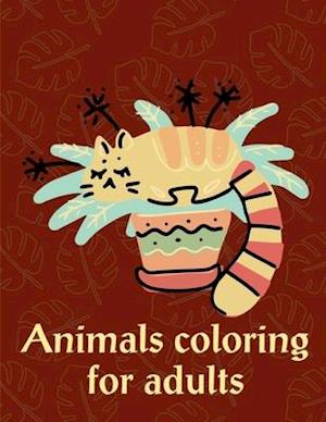 Animals Coloring For Adults