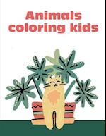 Animals Coloring Kids