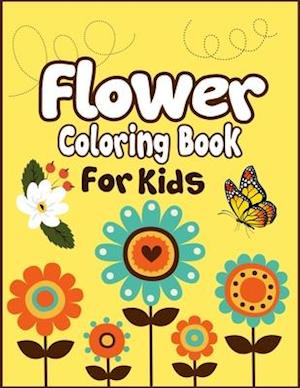 Flower Coloring Book for Kids