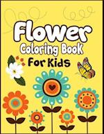 Flower Coloring Book for Kids