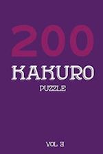 200 Kakuro Puzzle Vol 3