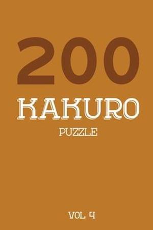 200 Kakuro Puzzle Vol 4