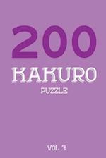 200 Kakuro Puzzle Vol 7