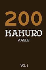 200 Kakuro Puzzle Vol 1