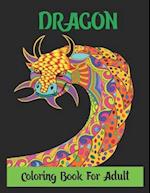 Dragon Coloring Book for Adult