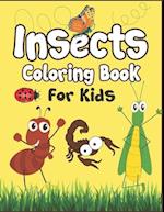 Insects Coloring Book for Kids