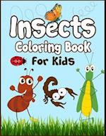 Insects Coloring Book for Kids