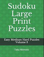 Sudoku Large Print Puzzles