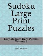 Sudoku Large Print Puzzles