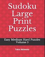 Sudoku Large Print Puzzles